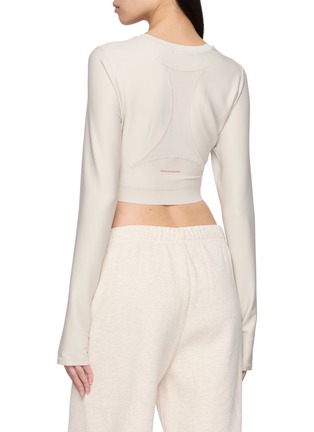 Back View - Click To Enlarge - ON - CNY Limited Edition Train Long Sleeve Cropped Top