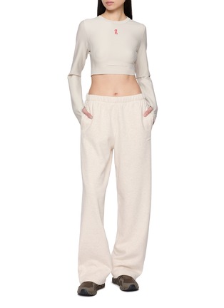 Figure View - Click To Enlarge - ON - CNY Limited Edition Train Long Sleeve Cropped Top