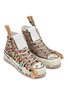 Detail View - Click To Enlarge - NAN-KU COUTURE - Embellished High Top Women's Sneakers