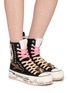 Figure View - Click To Enlarge - NAN-KU COUTURE - Embellished High Top Women's Sneakers