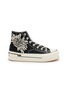 NAN-KU COUTURE Embellished High Top Women's Sneakers