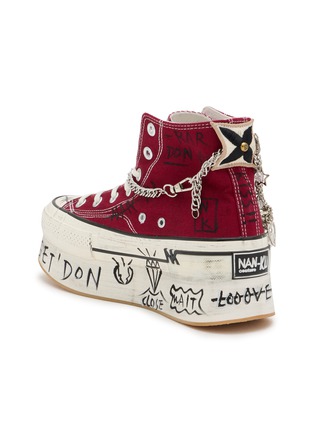  - NAN-KU COUTURE - Embellished High Top Women's Sneakers