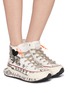 Figure View - Click To Enlarge - NAN-KU COUTURE - Embellished High Top Women's Sneakers