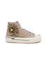 NAN-KU COUTURE Embellished High Top Women's Sneakers