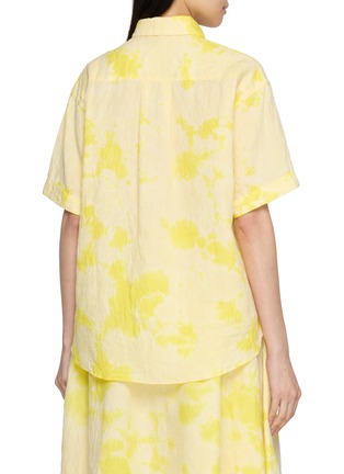 Back View - Click To Enlarge - SUZUSAN - Short Sleeve Tie Dye Dual Pocket Shirt