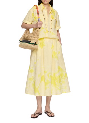 Figure View - Click To Enlarge - SUZUSAN - Tie Dye Elasticated Waistband Skirt