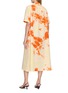 Back View - Click To Enlarge - SUZUSAN - Tie-Dye Linen Shirt Dress