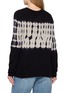 Back View - Click To Enlarge - SUZUSAN - Tye Dyed Cashmere Pullover