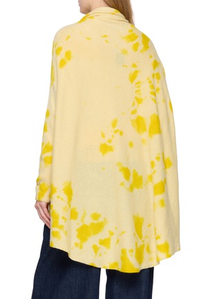 Back View - Click To Enlarge - SUZUSAN - Tye Dyed Cashmere Long Cardigan