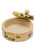 Detail View - Click To Enlarge - SILVIA FURMANOVICH - Marquetry Round Peony Box