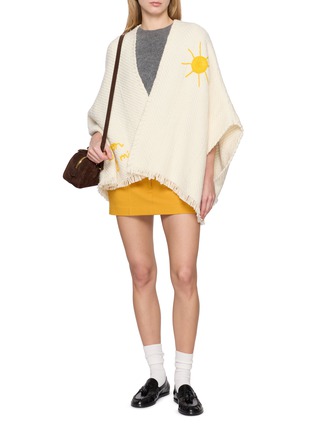 Figure View - Click To Enlarge - WEHVE - Bella Sunshine Embroidered Knit Cardigan