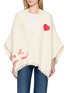 WEHVE Bella Love Is All You Need Embroidered Knit Cardigan