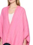  - WEHVE - Bella Flamingo Textured Knit Cardigan