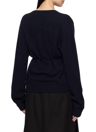 Back View - Click To Enlarge - LE17SEPTEMBRE - Wholegarment Cashmere Blend Pullover