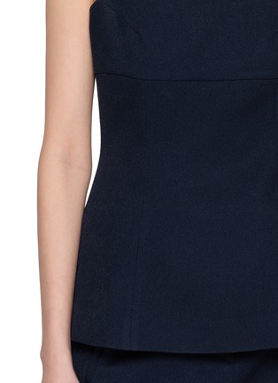  - LE17SEPTEMBRE - Square Neck Peplum Top