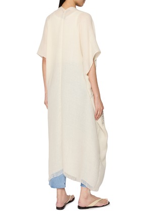 Back View - Click To Enlarge - WEHVE - Very Fine Hand Painted Palm Tree Kaftan