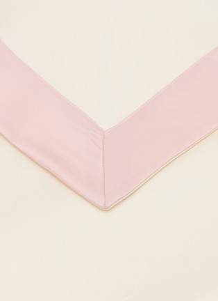 Detail View - Click To Enlarge - CELSO DE LEMOS - Emma King Size Duvet Cover — Nuage Rose