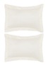 CELSO DE LEMOS Bourdon Pillowcase Set Of 2 — Ivory