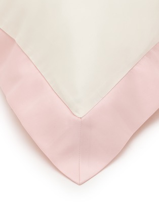 Detail View - Click To Enlarge - CELSO DE LEMOS - Emma Pillowcase Set Of 2 — Nuage Rose