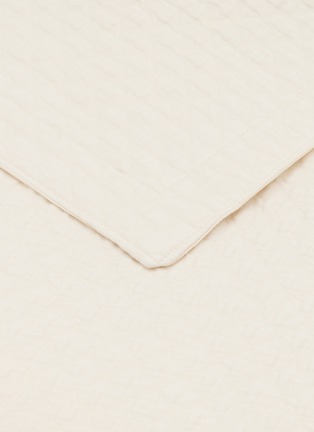 Detail View - Click To Enlarge - CELSO DE LEMOS - Prince Bedspread — Naturel