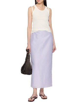 Figure View - Click To Enlarge - LE17SEPTEMBRE - Structured Sheer Skirt