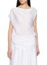 LE17SEPTEMBRE Asymmetrical Textured Top