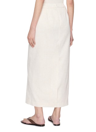 Back View - Click To Enlarge - LE17SEPTEMBRE - Liv Belted Long Skirt