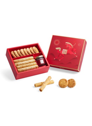Detail View - Click To Enlarge - THE PENINSULA BOUTIQUE - Lunar New Year XO Chilli Sauce & Delicacy Gift Box