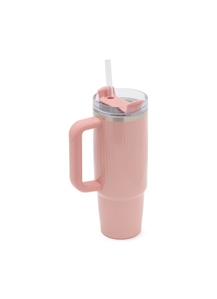 Detail View - Click To Enlarge - STANLEY - The Quencher H2.0 Fluted Tumbler 30oz — Peach Rose Gloss