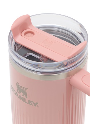 Detail View - Click To Enlarge - STANLEY - The Quencher H2.0 Fluted Tumbler 30oz — Peach Rose Gloss
