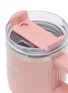 Detail View - Click To Enlarge - STANLEY - The Quencher H2.0 Fluted Tumbler 20oz — Peach Rose Gloss