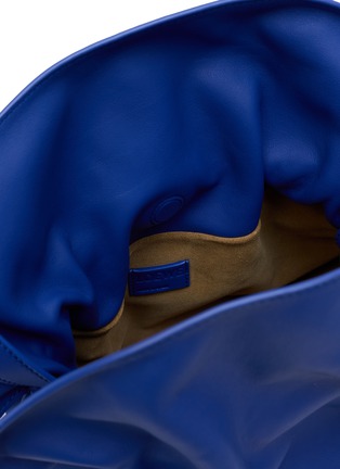 Detail View - Click To Enlarge - LOEWE - Medium Coil Flamenco Leather Clutch
