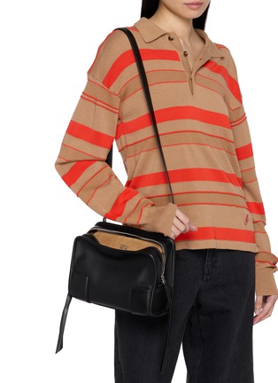 Back View - Click To Enlarge - LOEWE - Small Amazona 180 Leather Bag
