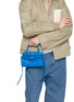 Front View - Click To Enlarge - LOEWE - Mini Amazona 180 Leather Handbag
