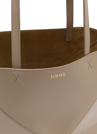 Detail View - Click To Enlarge - LOEWE - Medium Puzzle Fold Leather Tote Bag