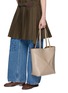 Figure View - Click To Enlarge - LOEWE - Medium Puzzle Fold Leather Tote Bag