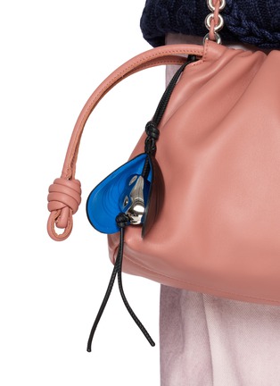 Front View - Click To Enlarge - LOEWE - Shell Leather Bag Charm