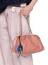 Figure View - Click To Enlarge - LOEWE - Shell Leather Bag Charm