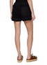 Back View - Click To Enlarge - SACAI - Drawstring Waist Tweed Shorts
