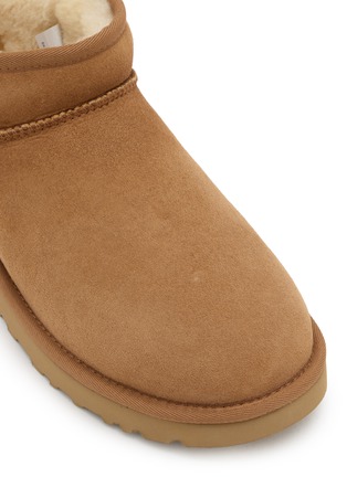 Detail View - Click To Enlarge - UGG - Classic Ultra Suede Mini Boots