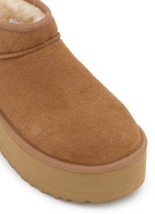 Detail View - Click To Enlarge - UGG - Classic Ultra Suede Mini Platform Boots
