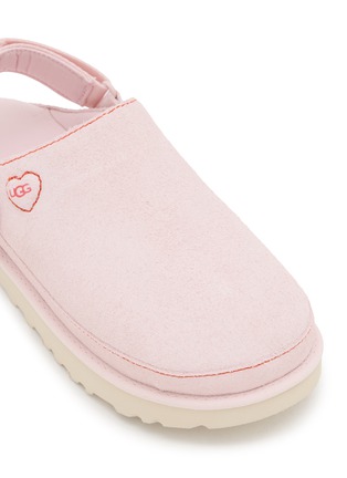 Detail View - Click To Enlarge - UGG - Goldenstar Love Suede Clogs