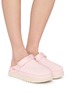 Figure View - Click To Enlarge - UGG - Goldenstar Love Suede Clogs