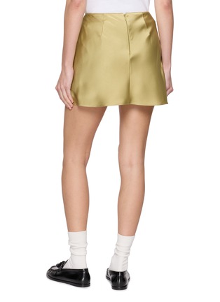 Back View - Click To Enlarge - DUNST - Satin Mini Skirt