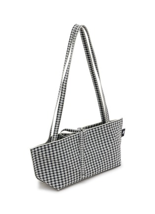 Detail View - Click To Enlarge - SOFTROMAINE BAGS - Origami Knit Rectangle Tote Bag