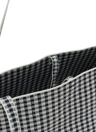 Detail View - Click To Enlarge - SOFTROMAINE BAGS - Origami Knit Rectangle Tote Bag