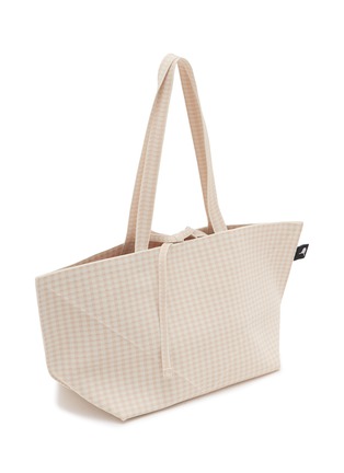 Detail View - Click To Enlarge - SOFTROMAINE BAGS - Origami Knit Rectangle Tote Bag