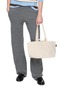 Figure View - Click To Enlarge - SOFTROMAINE BAGS - Origami Knit Rectangle Tote Bag