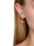 Figure View - Click To Enlarge - WILHELMINA GARCIA - 18K Gold Plated Under the Sea Hoop Earrings
