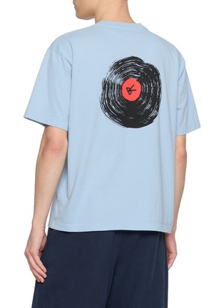 Back View - Click To Enlarge - DISTRICT VISION - Vinyl Print California Cotton T-Shirt